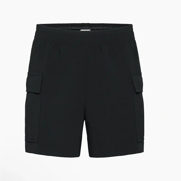 ARITZIA Wilfred Highlight Cargo Short XS Black Shorts New NWT - Picture 2 of 12
